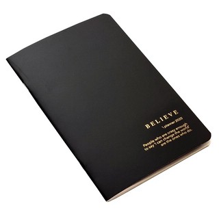 Планер датированный 2025 beSmart 'Believe' А5, черный 2