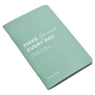 Планер датированный 2025 beSmart 'Special' А6, зеленый 2