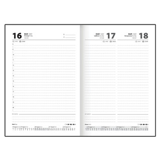 Ежедневник датированный 2025, А5, STAFF Flowers 7