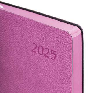 Ежедневник датированный 2025, А5, Brauberg Stylish, под кожу гибкий, розовый 4
