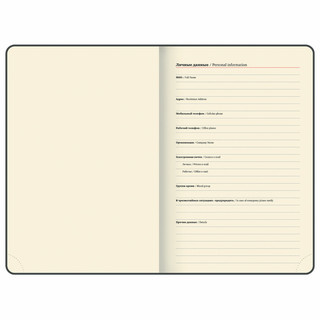 Ежедневник датированный 2025, А5, Brauberg Stylish, под кожу гибкий, розовый 5