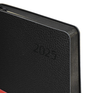 Ежедневник датированный 2025, А5, Brauberg Stylish, под кожу гибкий, черный 4
