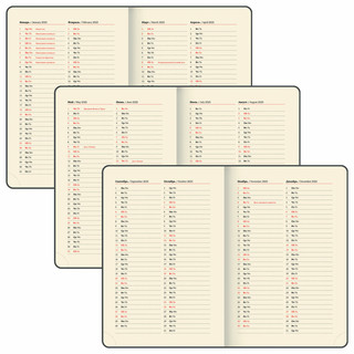 Ежедневник датированный 2025, А5, Brauberg Stylish, под кожу гибкий, черный 8