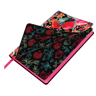 Ежедневник датированный 2025, А5, Brauberg Vista, под кожу, гибкий, Гранаты 3