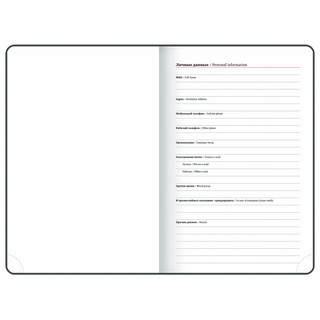 Ежедневник датированный 2025, А5, Brauberg Vista, под кожу, гибкий, Нежность 5