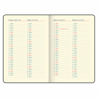 Ежедневник датированный 2025, А5, Galant Infinity Gold, под кожу, темно-синий 10