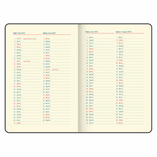 Ежедневник датированный 2025, А5, Galant Infinity Silver, под кожу, серый 10