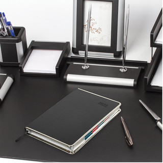 Ежедневник датированный 2025, А5, Galant Infinity Silver, под кожу, серый 5