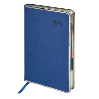 Ежедневник датированный 2025, А5, Galant Infinity Silver, под...