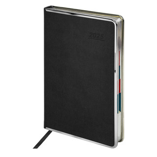 Ежедневник датированный 2025, А5, Galant Infinity Silver, под...