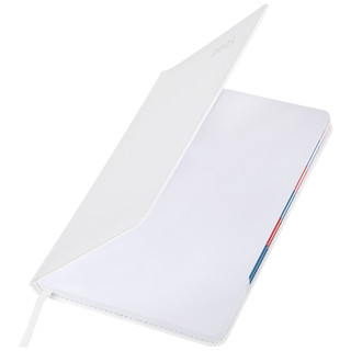 Ежедневник датированный 2025, А5, Galant White, под кожу, белый 4