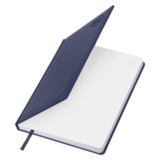 Ежедневник датированный 2025, А4, Brauberg Favorite, под кожу, синий 3