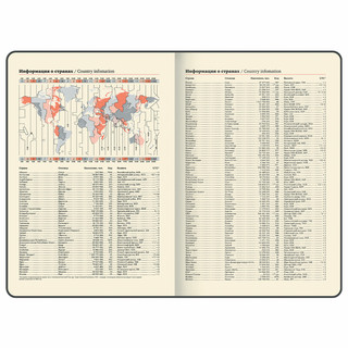 Еженедельник датированный 2025, А4, Brauberg Comodo, под кожу, коричневый 13