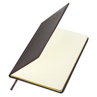 Еженедельник датированный 2025, А4, Brauberg Comodo, под кожу, коричневый 3