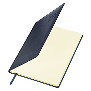 Еженедельник датированный 2025, А4, Brauberg 'Imperial', под кожу, синий 3