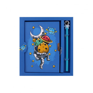 Подарочный блокнот в футляре 'Космос, вселенная в руках' 48 л...