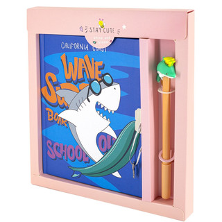 Подарочный блокнот в футляре, 50 листов, с ручкой, Alingar 'А...