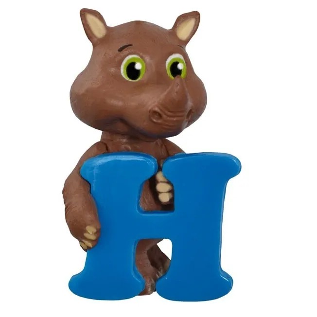 Фигурка-магнит Буква Н с игрушкой