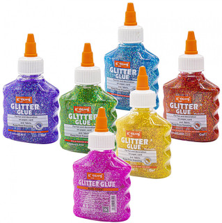 Клей глиттер с блестками Yalong 'Блеск звезды', 100 мл, в асс...