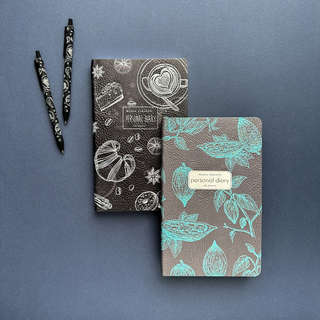 Ежедневник недатированный 'Специи и пряности. Cocoa' А6, 256 стр, BrunoVisconti 16