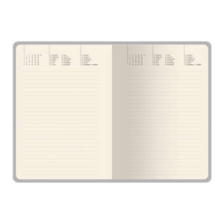 Ежедневник недатированный 'Black&Whirte. Полоски' А6, 256 стр, BrunoVisconti 5