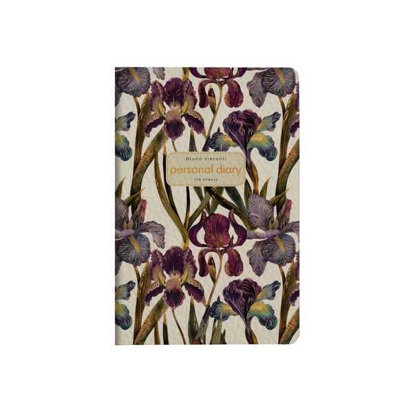 Еженедельник 'Ирисы' недатированный А6, 256 страниц, иск.кожа, BrunoVisconti