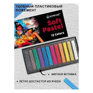 Сухая пастель 12 цветов художественная, Acmeliae 2