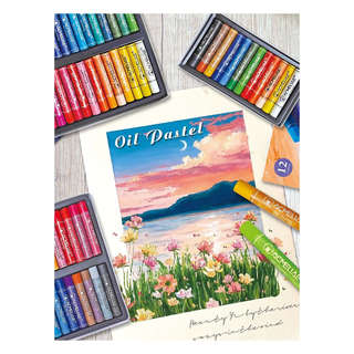 Масляная пастель 24 цвета художественная, Acmeliae 11