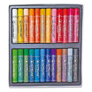 Масляная пастель 24 цвета художественная, Acmeliae 3