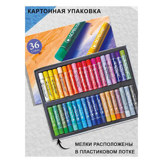 Масляная пастель 36 цветов художественная, Acmeliae 10