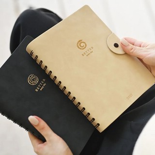 Ежедневник датированный 2025 Infolio 'Snake' (змея) А5, 160 листов, на спирали, бежевый 4