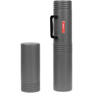 Тубус А1, с ручкой 3-х секционный, серый, СТАММ 3