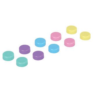 Магниты 20 мм, 10 шт. в наборе 'Macaroons', Brauberg Kids 3