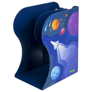 Подставка-держатель для книг 'Adventure' раздвижная, металлическая, Brauberg Kids 4