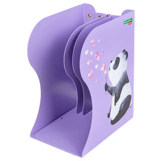 Подставка-держатель для книг 'Panda' раздвижная, металлическая, Brauberg Kids 4
