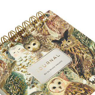 Блокнот 'Волшебные совы' 60 листов, 9х9 см, на гребне 2