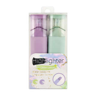 Набор из 2-х текстовыделителей 'Primavera' с блестками, Bruno...