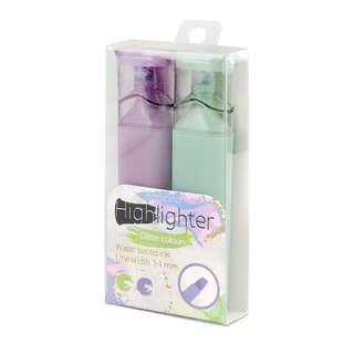 Набор из 2-х текстовыделителей 'Primavera' с блестками, Bruno Visconti 2