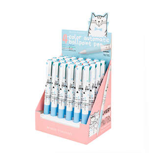 Рручка шариковая 'Best Friends' автоматическая, 0.5 мм, 4 цвета чернил 2