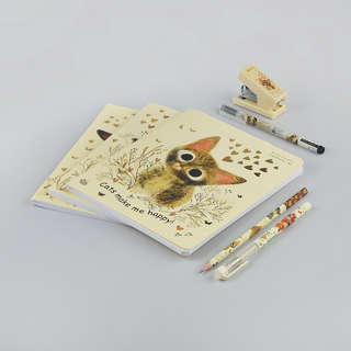 Степлер со скобами 24/6-26/6, BV Love Me (+400 скоб) 6