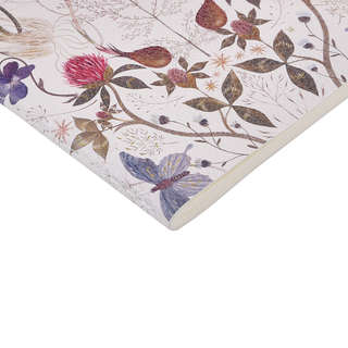 Тетрадь А5, 60 листов, линейка, 'Symmetrical Flora' BrunoVisconti 2