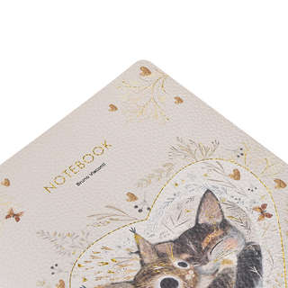 Тетрадь А5, 60 листов, линейка, 'Котики приносят счастье' BrunoVisconti 4