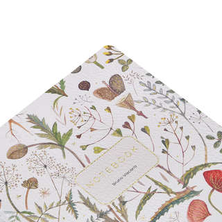 Тетрадь А5, 60 листов, линейка, 'Луговые травы' BrunoVisconti 4