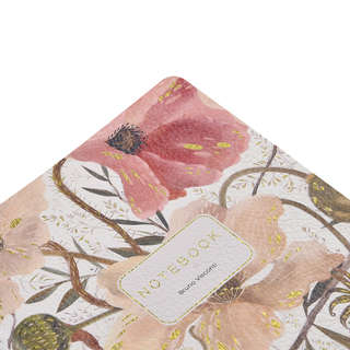 Тетрадь А5, 60 листов, линейка, 'Цветочная страсть' BrunoVisconti 4