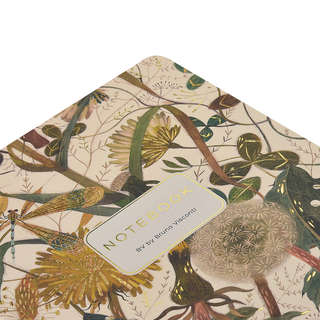 Тетрадь А5, 40 листов, линейка, 'Summer Greens' BrunoVisconti 6