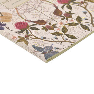 Тетрадь А5, 40 листов, линейка, 'Symmetrical Flora' BrunoVisconti 6