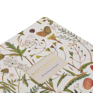 Тетрадь А5, 40 листов, линейка, 'Луговые травы' BrunoVisconti 5