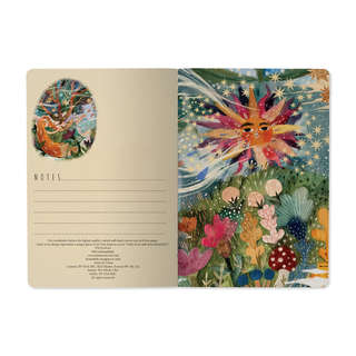 Тетрадь А5, 40 листов, линейка, 'Русалка' BrunoVisconti 3