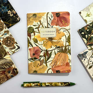 Тетрадь А5, 40 листов, линейка, 'Цветочная страсть' BrunoVisconti 7