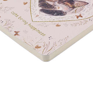 Тетрадь А6, 60 листов, линейка, 'Котики приносят счастье' BrunoVisconti 3